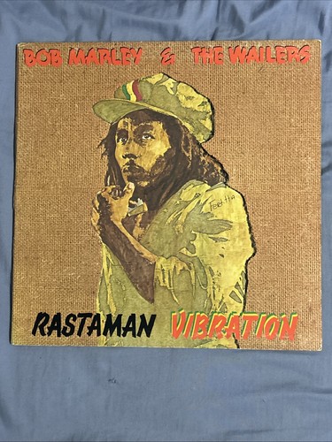 BOB MARLEY RASTAMAN VIBRATION 1976 LP VINYL ALBUM ILPS 9383A FIRST PRESS 
