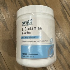 SFI Health L-Glutamine Powder GI Lining Support Health Muscle Mass 12.38 oz 2025