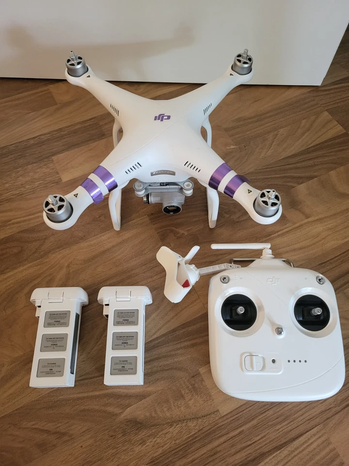 DJI Drohne Phantom 3 Standard 2,7K Kamera + Rucksack + Akku - Top Zustand - Bild 3 von 4