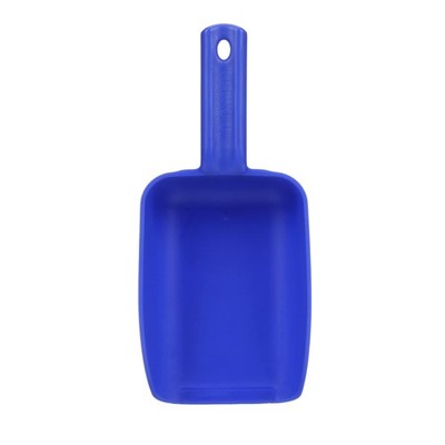 Remco Small Hand Scoop,Poly,32 Oz,Blue 640031 Each