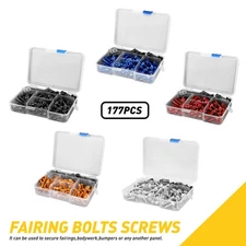 177PCS For CBR600RR Honda CBR1000RR CBR250RR Steel Bolts Fairing Bodywork