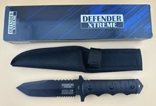 Defender Xtreme Tactical Team Self Defense & Security 9" Full Tang w/Sheath 7692