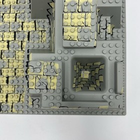 LEGO Dragon Fortress 7419 Raised Baseplate 30271 Adventurers Orient Expedition