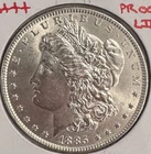 1885 BU GEM MORGAN SILVER DOLLAR UNC MS+++ PL U.S. MINT RARE COIN 4214