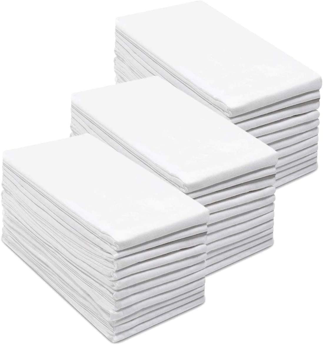 S 24"x24" (12 Pack) &ndash; 100% Cotton, Lint-free, High Absor