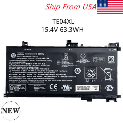 NEW Genuine OEM TE04XL Battery for HP Omen 15-AX200 15-BC 905175-2C1 905277-855