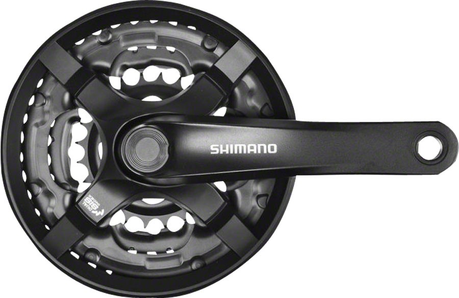 Shimano Tourney FC-TY501 Crankset 6 Speed 170mm Riveted No Chainring