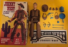 Johnny West figure Mod Cactus Box 21 accessories manual copy Marx