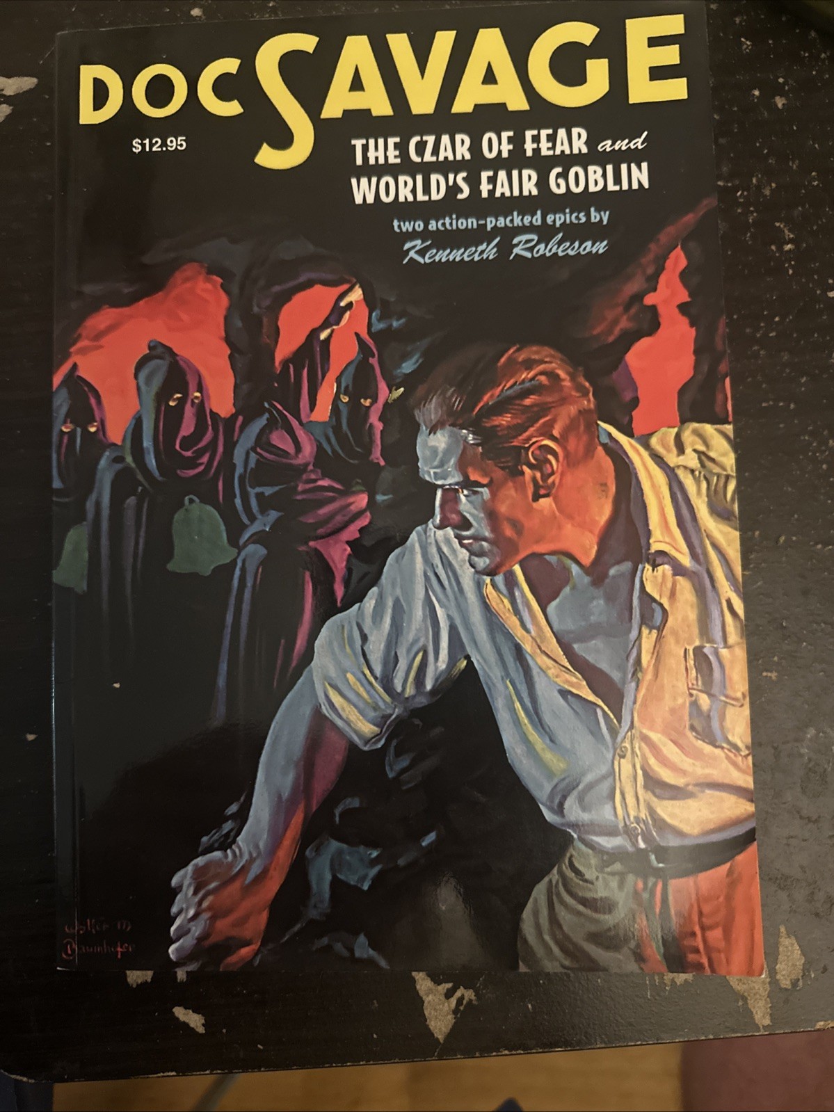 Doc Savage ‘The Czar of Fear’ & ‘The World Fair's Goblin’ SC Like New