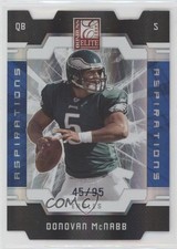 2009 Donruss Elite Aspirations Die-Cut 45/95 Donovan McNabb #73 s7f