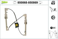 Fensterheber Valeo 850868 FüR Skoda 1Z3 1Z5 Octavia 2 Combi TSI FSI LPG TDI 4X4