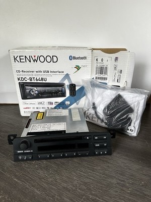 Kenwood KDC-BT648U 1 DIN CD Player Bluetooth USB AUX Detachable Face Remote