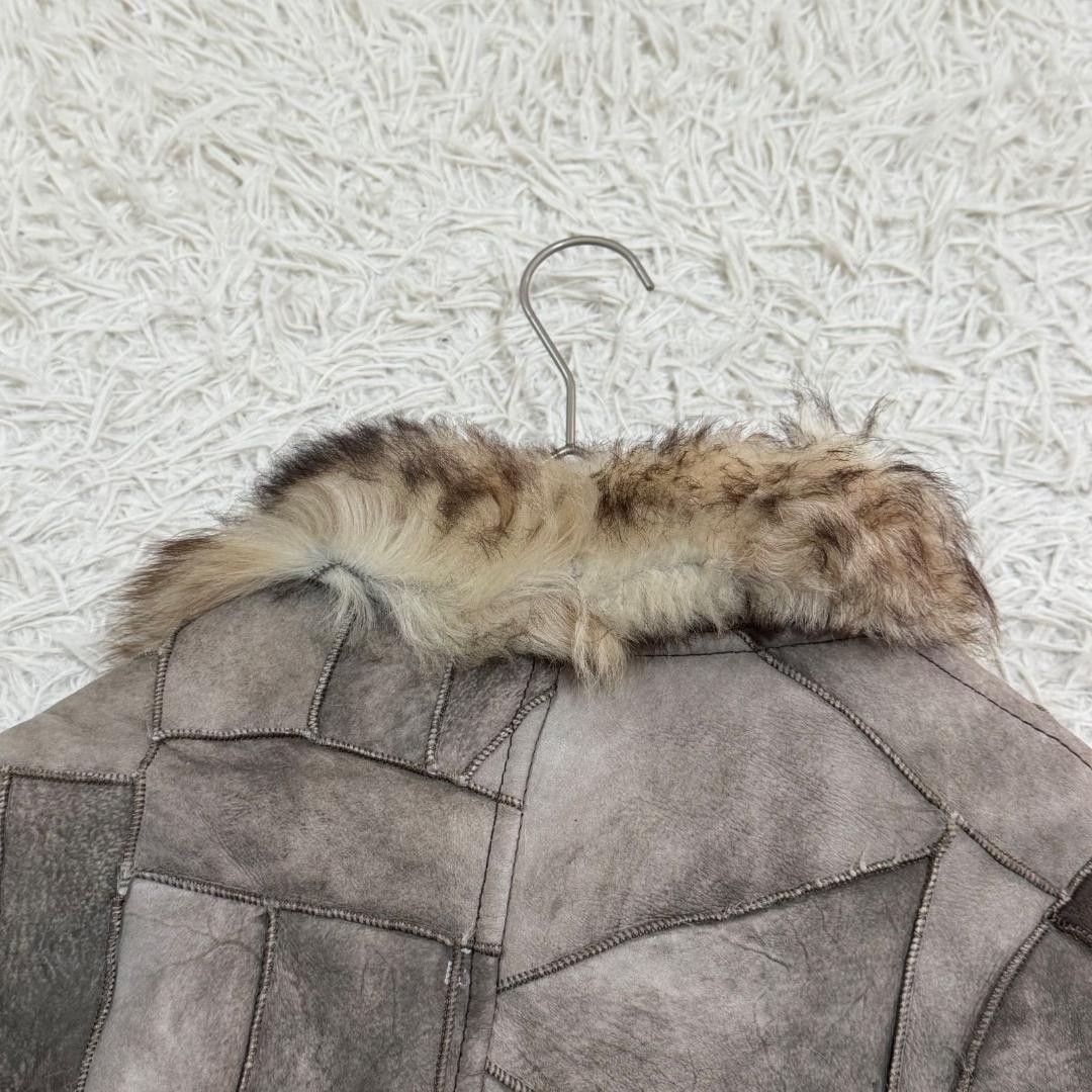 Avirex B-3 Patchwork Shearling Flight Jacket M Le… - image 10