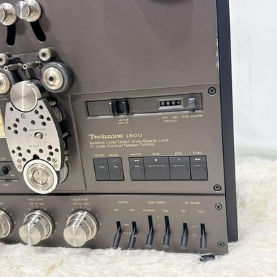 その他 Technics RS-1506U Technics RS-1506U Open Reel Deck – Working, Serviced, Japan