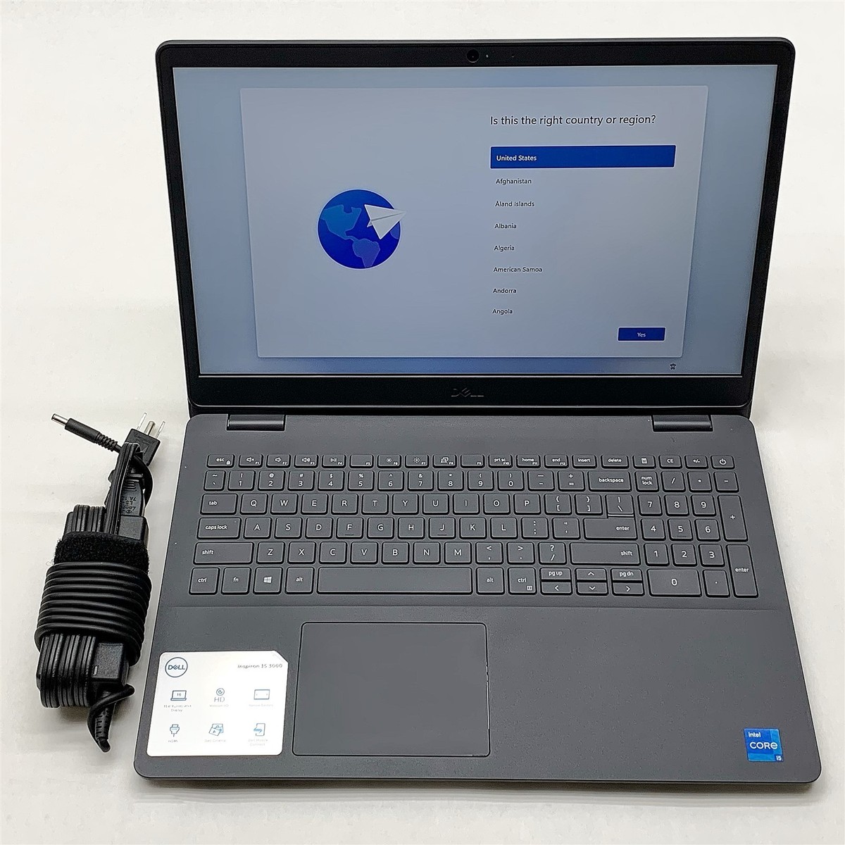 Dell Inspiron 3501 Laptop i5 1135G7 2.40GHZ 15.6
