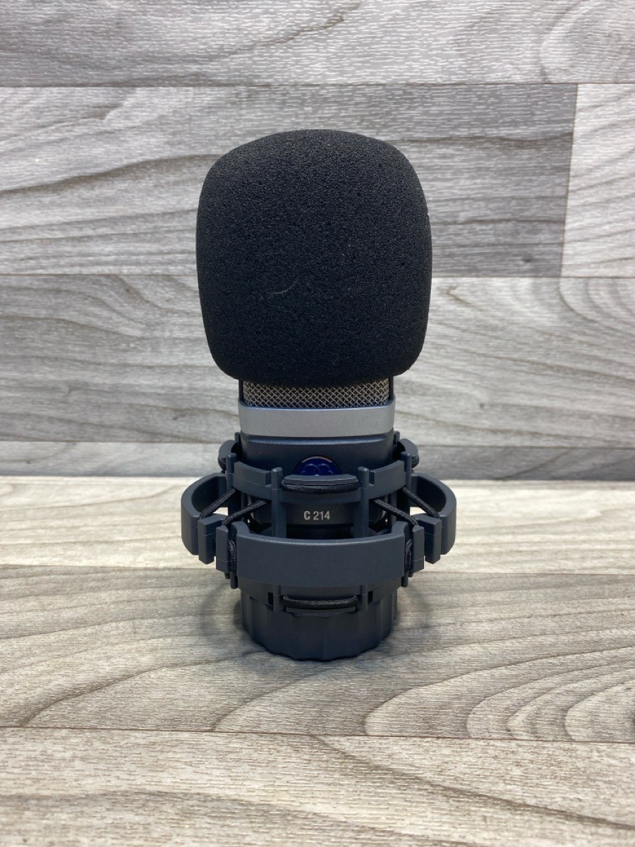 AKG C214 Large-Diaphragm Condenser Microphone – Pre-Owned