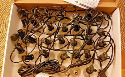 Edison bulb 30er Lichterkette Aussen Glühbirnen Außen und Innen Beleuchtung G45