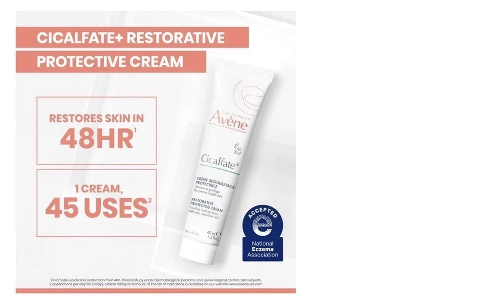 Avene Cicalfate+ Creme reparatrice protectrice (COMPRADO NA FRANÇA) (NOVO) - Imagem 4 de 4