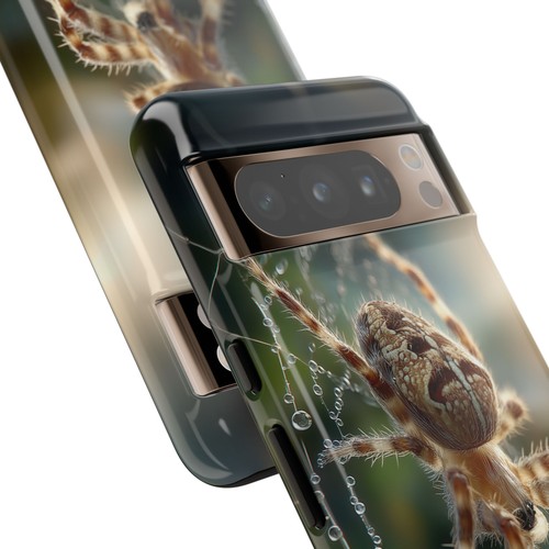 Brown Spider Wet Dew Web Phone Case for iPhone, Samsung Galaxy, Pixel - 第 227/241 張圖片