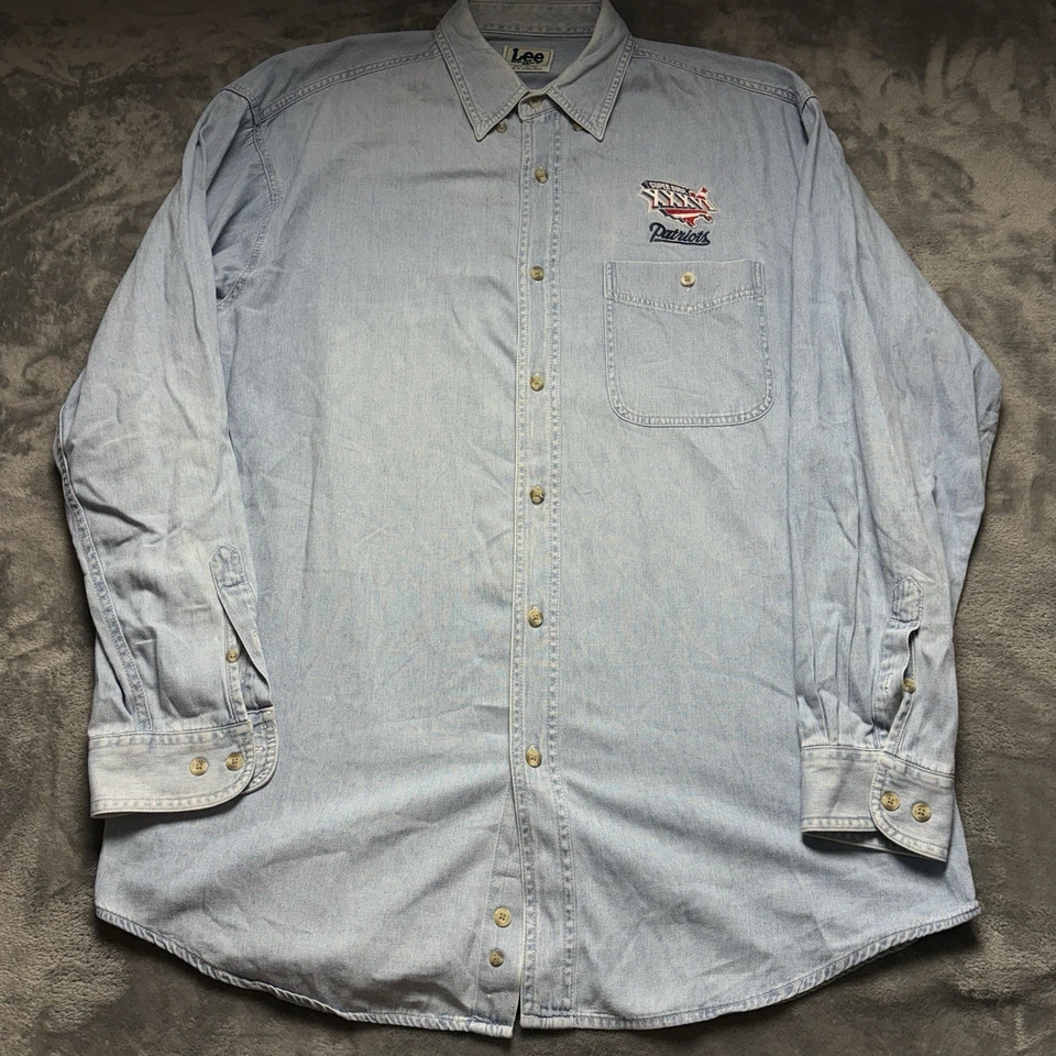 Lote De 5 New England Patriots Chaqueta Sudadera Con Capucha Camisa Para Hombres Grande y 1 Gratis Foto 2 de 4