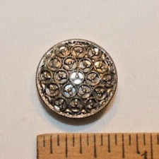 30s 40s Le Chic Metal Button