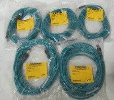 (NEW) Turck Ethernet Cordset M12 RSCV RJ45 842-6M U-50445