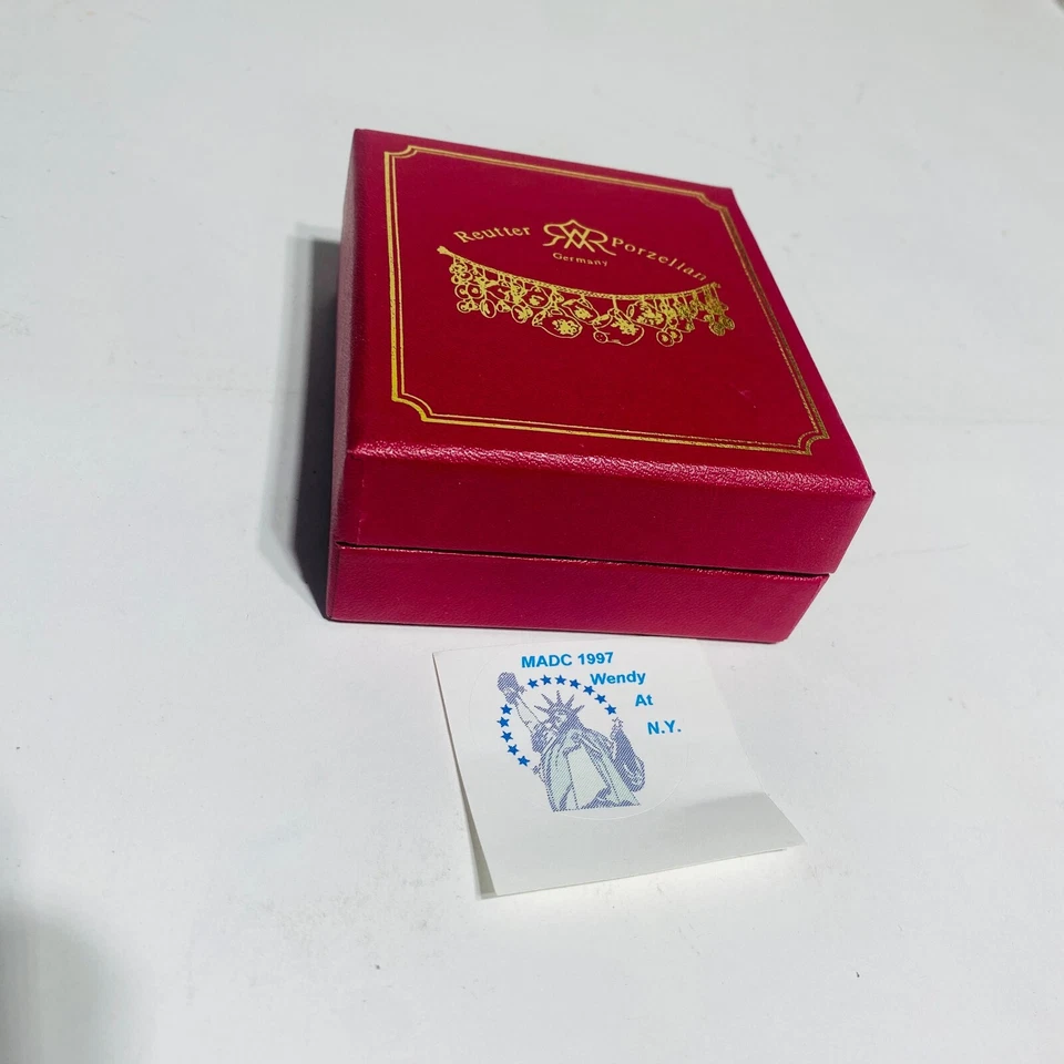 Vintage Reutter Porzellan Doll House Porcelain Dish Set MADC Wendy At New York - Image 2 of 4