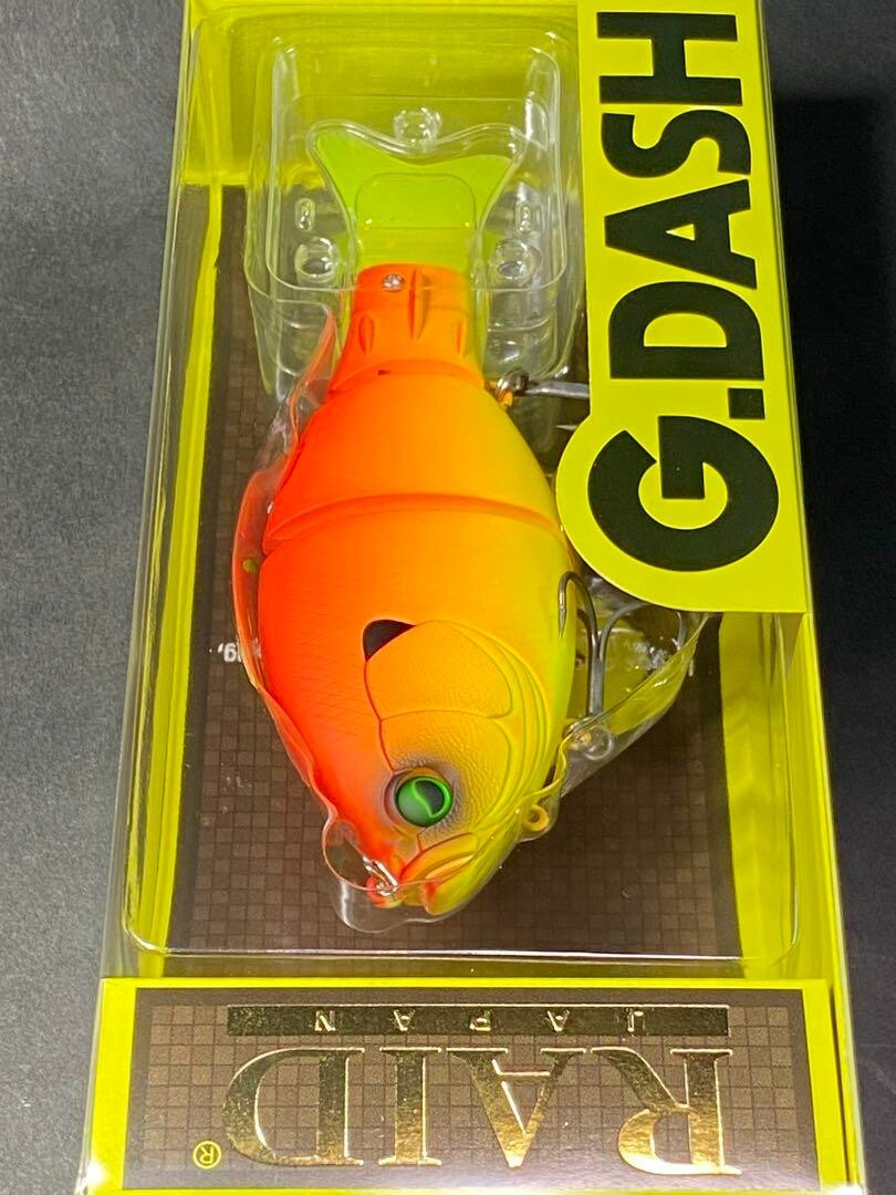 Leurre RAID JAPAN G Dash Swimbait – Sunset Orange 130mm – 1 3/8 Oz – Neuf