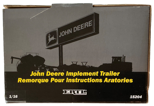 2002 ERTL 1/16 John Deere Implement Trailer Die-Cast Metal Green - Picture 17 of 20