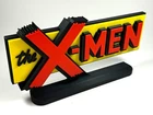 Vintage X-Men 3D Printed Freestanding Logo