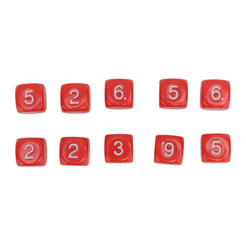 20PCS 6 Sided Number Dice Educational Learning Aid For Board Games - Picture 5 of 22