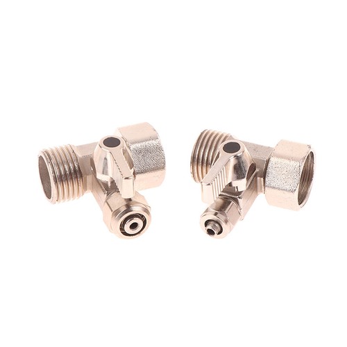 Water Filter Purifier Adapter 1/2'' To 1/4" Ball Valve Faucet Safe Metal Joint - Bild 6 von 10