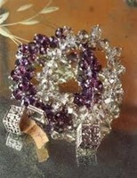 Victorian Trading Co Champagne Crystal Glass Bead Prayer Box Bracelet on sale Victorian Trading Co Champagne Crystal Glass Bead Prayer Box Bracelet on sale