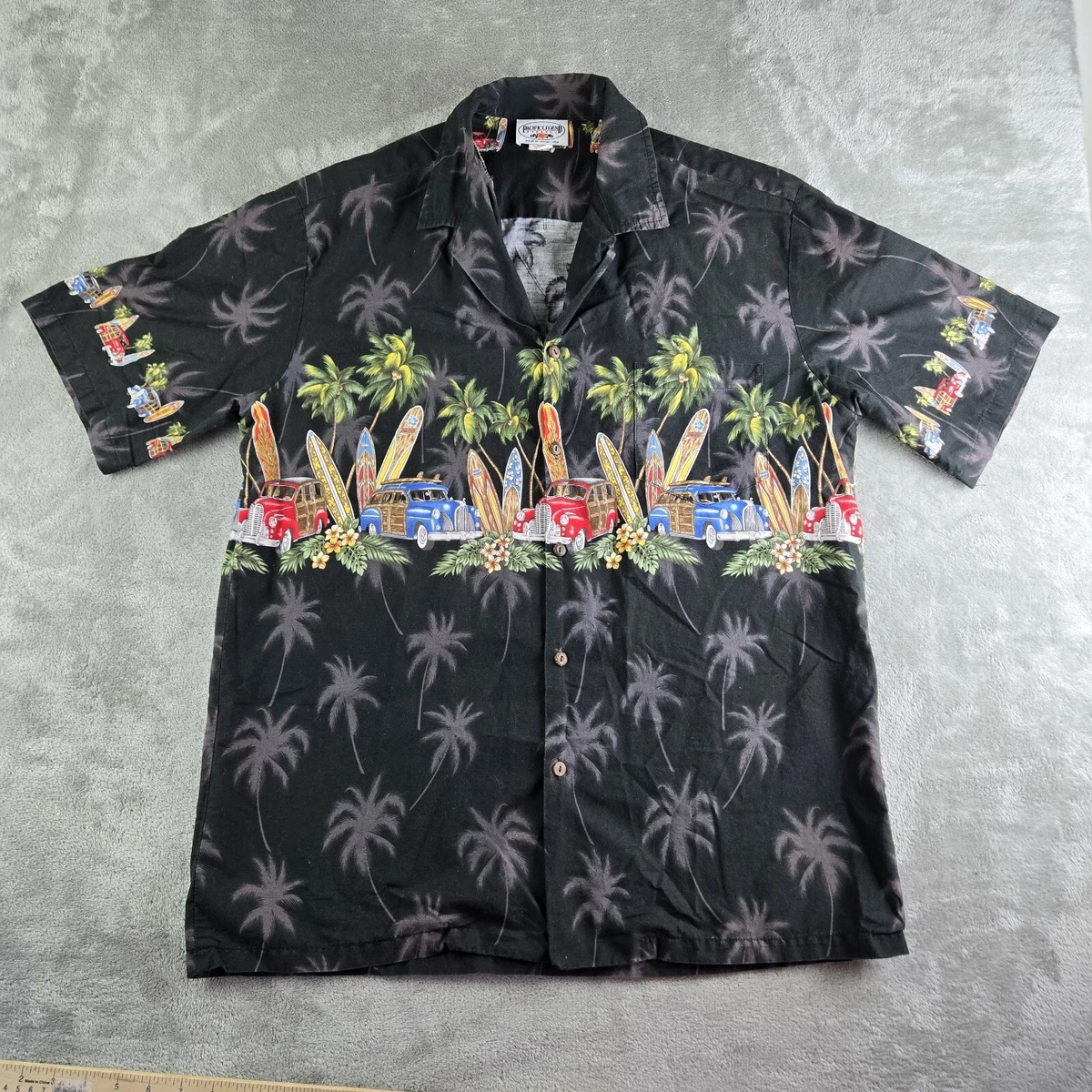 Black Hawaiian Vintage Casual Shirts for Men for sale | eBay