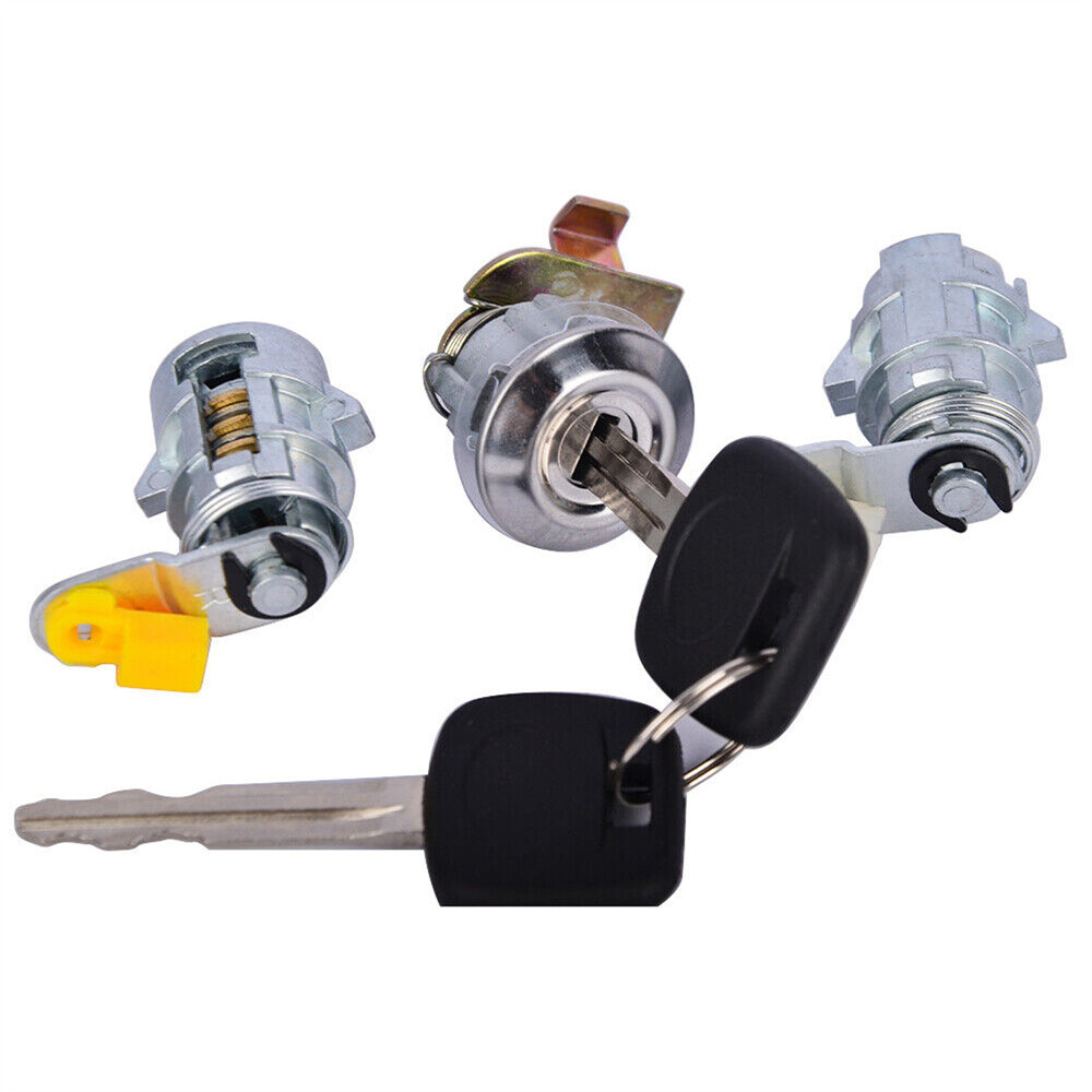 Door Lock & Key Ignition Barrel Set For Toyota Pickup Hilux