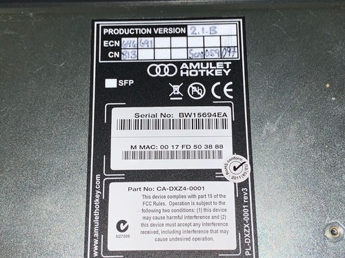 Amulet Hotkey Zero Client DXZ4 PCoiP w/ OeM Power Adapter & Cord - Picture 12 of 24