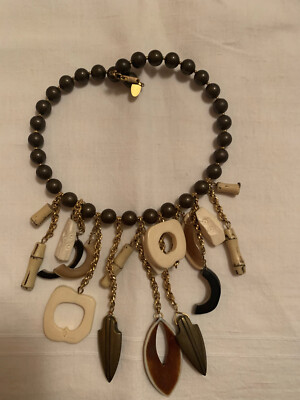 Vintage Halskette signiert Miriam Haskell