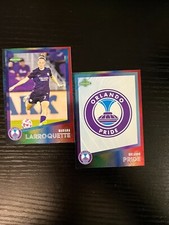 Marianna Larroquette /100 short print SP SSP shimmer FOIL ORLANDO PRIDE crest