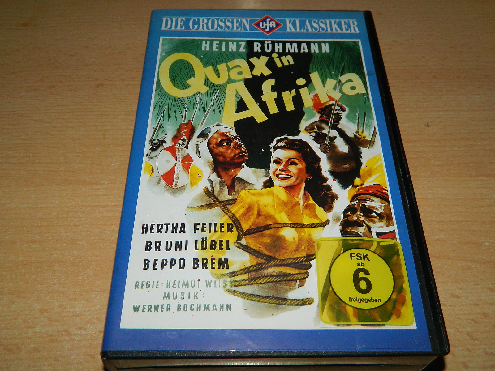 Ufa Klassiker Quax In Afrika Heinz Ruhmann Hertha Feiler Vhs Raritat Ebay