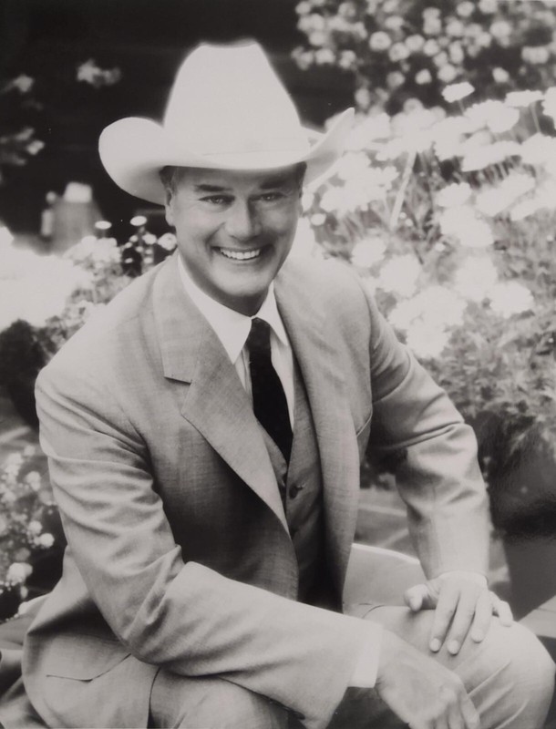 8x10 BW VINTAGE PHOTO DALLAS LARRY HAGMAN I DREAM OF JEANNIE TV ICON