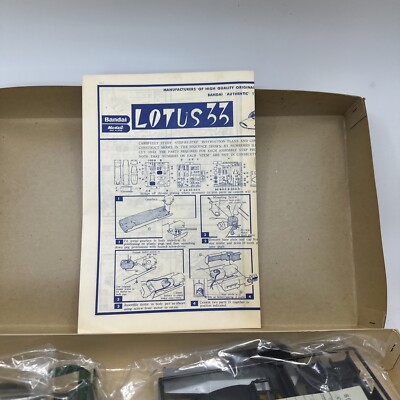 Bandai Model Lotus 33 Climax 1:12 Scale Model PC3-900 RARE | eBay