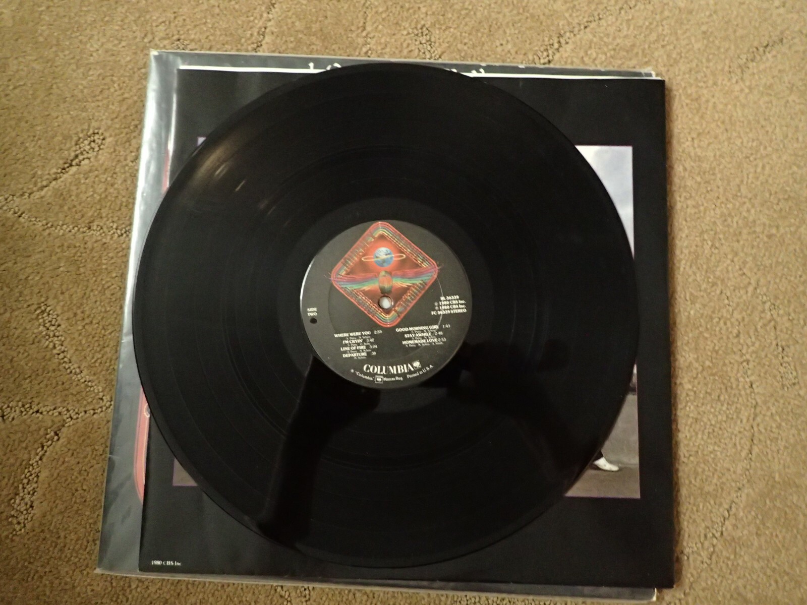 JOURNEY departure 1980 CBS VINYL LP used | eBay