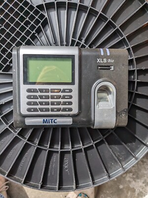 Compumatic XLS BIO Time Clock Biometric Fingerprint w/ Power Supply | eBay