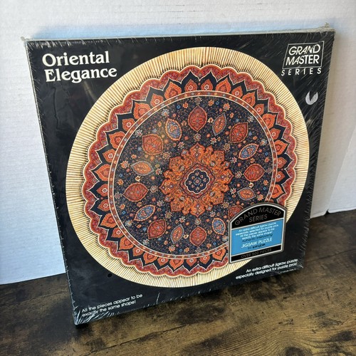 RARE Springbok Circular Jigsaw Puzzle Grand Master Series Oriental Elegance 500+ - Picture 4 of 12