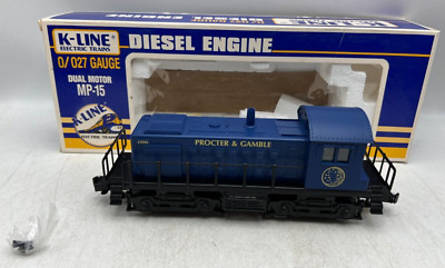 K-Line O Scale Dual Motor MP-15 1990 Procter & Gamble Diesel Engine / Locomotive