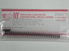 53822 WOLFF FITS CZ 75/85/97 B MODELS EXTRA POWER RECOIL SPRING 22LB - NEW