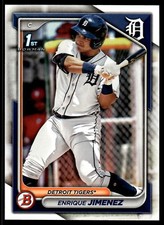 2024 Bowman #BP-31 Enrique Jimenez Detroit Tigers