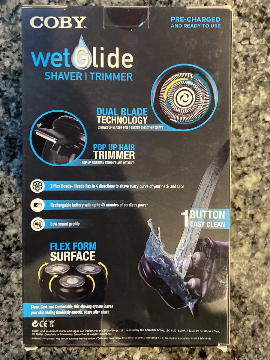 Coby Wet Glide Shaver/Trimmer