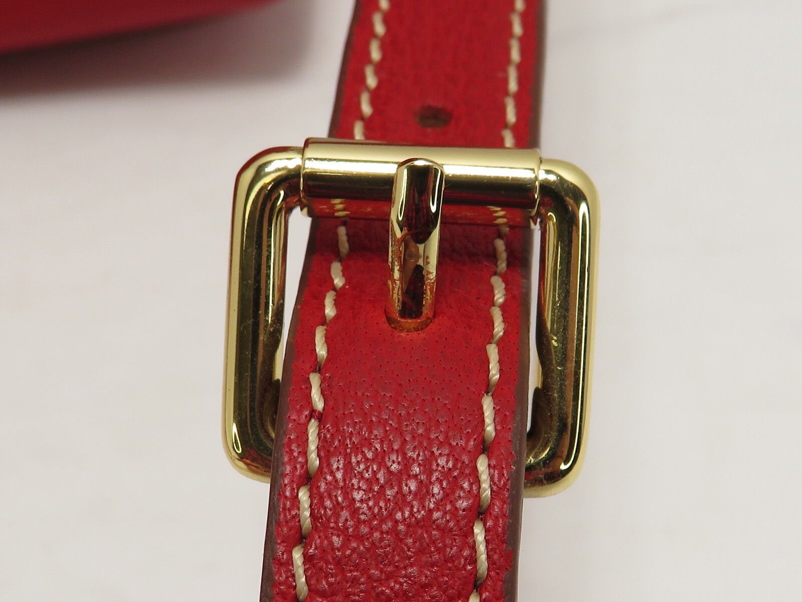 DOONEY BOURKE RECTANGULAR SHOULDER HANDBAG RED/PI… - image 7