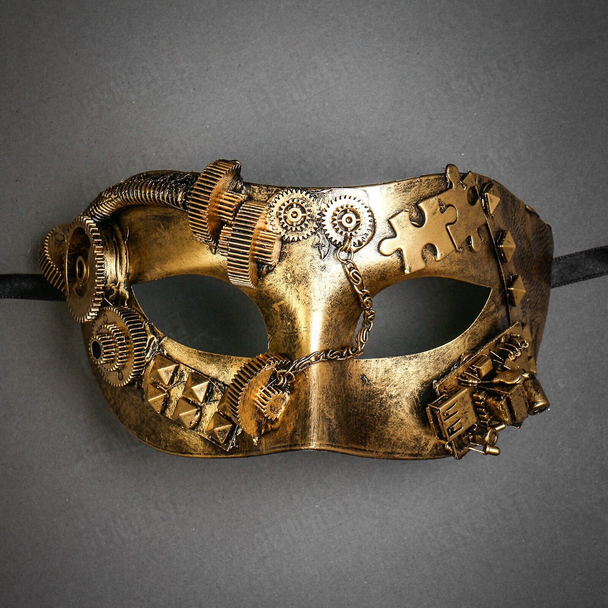 Steampunk-Maske Von My Other Me – Stylisches Accessoire Für Kostüme Und Cosplay